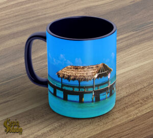 Ceramic Mug 11oz ( Tobago ) Pigeon Point
