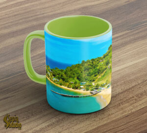 Ceramic Mug 11oz ( Tobago ) Parlatuvier Bay