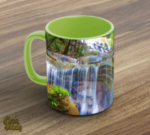 Ceramic Mug 11oz ( Waterfall ) Turure