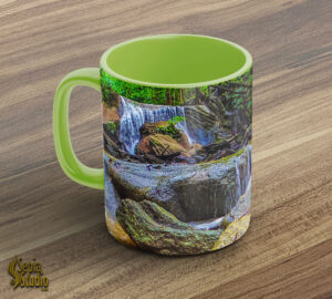 Ceramic Mug 11oz ( Waterfall )  Turure 2