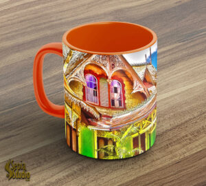 Ceramic Mug 11oz ( Digital Art ) Boissiere House 2