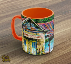 Ceramic Mug 11oz ( Digital Art ) Tapia House