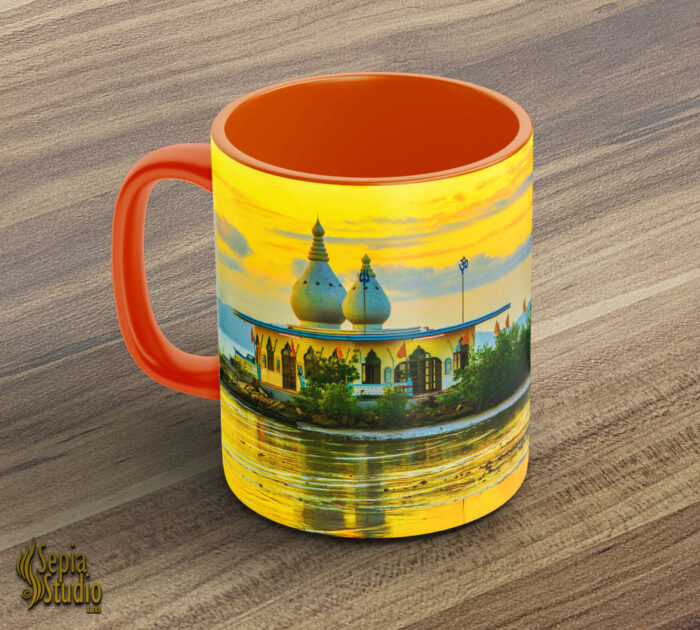 Ceramic Mug 11oz ( Seascape ) Temple on the Sea