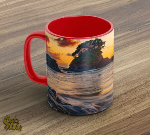 Ceramic Mug 11oz ( Seascape ) Rampanalgas Sunrise