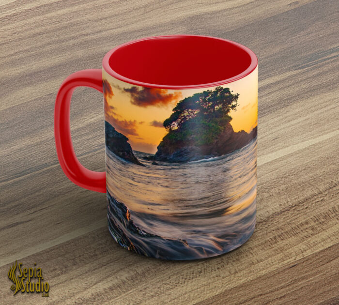 Ceramic Mug 11oz ( Seascape ) Rampanalgas Sunrise