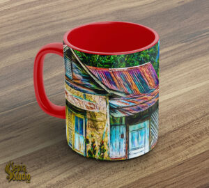 Ceramic Mug 11oz ( Digital Art ) Tapia House
