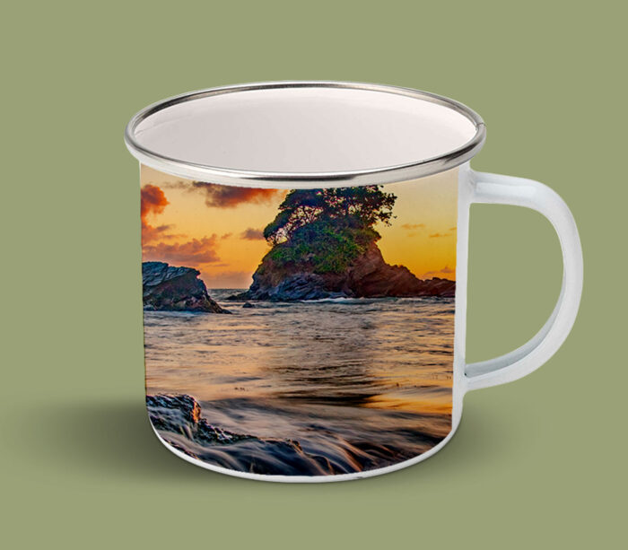 Enamel Mugs 17oz ( Scapescape ) Rampanalgas Sunrise