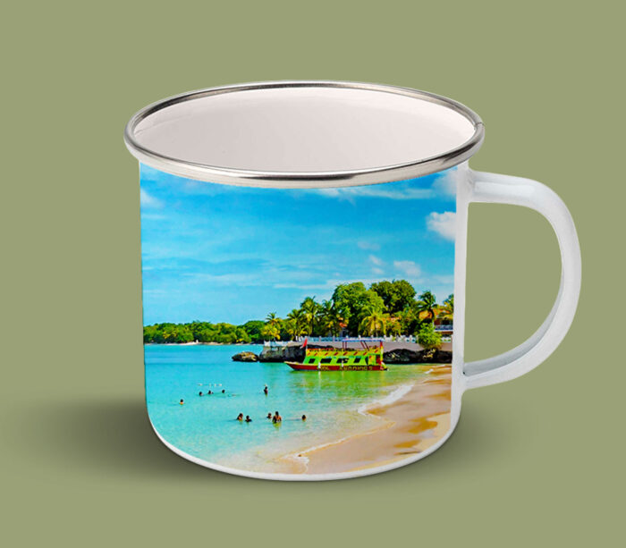 Enamel Mugs 17oz ( Tobago ) Store Bay 2