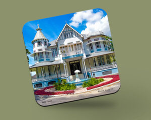 Corkback Coaster (Architechture) Mille Fleurs