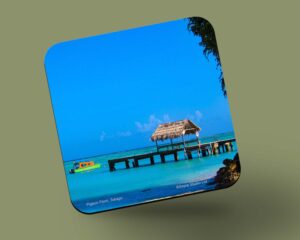 Corkback Coaster (Tobago) Pigeon Point