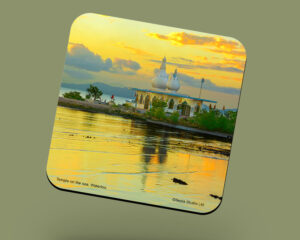 Corkback Coaster TempleOn The Sea