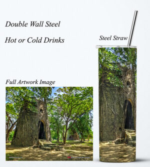 Steel Tumbler 20oz ( Tobago ) Buccoo Sugar Mill