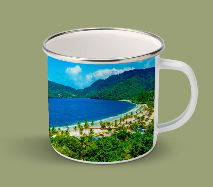 Enamel Mugs 17oz ( Seascape ) Maracas Bay 2