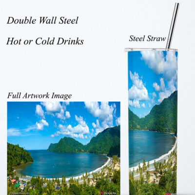 Steel Tumbler 20oz ( Seascape ) Maracas Bay