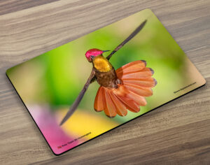 Placemat (Hummingbird) Ruby Topaz (M)