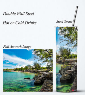 Steel Tumbler 20oz ( Tobago ) Store Bay