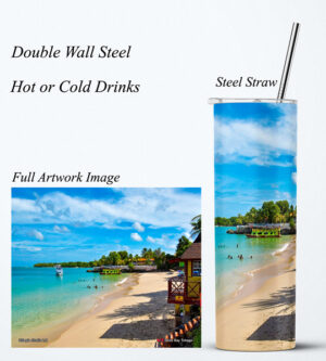 Steel Tumbler 20oz ( Tobago ) Store Bay