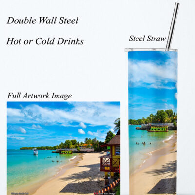 Steel Tumbler 20oz ( Tobago ) Store Bay