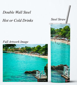 Steel Tumbler 20oz ( Tobago ) Store Bay