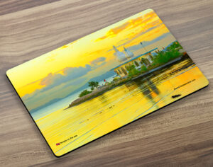 Placemat (Seascape) Temple on the Sea