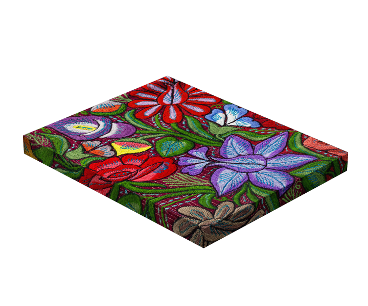 Embroidery Art Giclée Canvas Print Gallery Wrap
