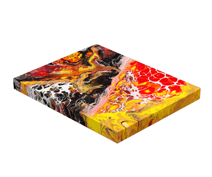 Arcylic Painting Giclée Canvas Print Gallery Wrap