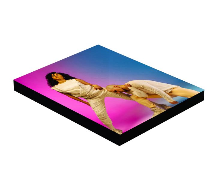 Fashion Models Photo Block Mount