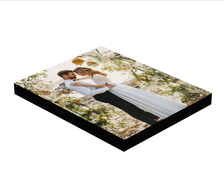 Wedding Photo Block Mount