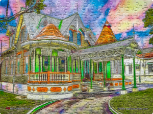 Jigsaw Puzzle (252pcs) Digital Art Boissiere House