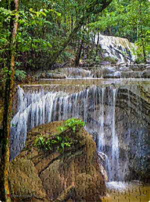 Jigsaw Puzzle (252pcs) Turure Waterfall