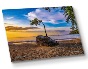 Aluminium Metal Print ( Seascape ) Las Cuevas Sunset