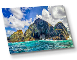 Aluminium Metal Print ( Seascape ) London Bridge Tobago