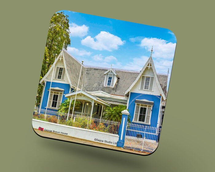Corkback Coaster (Architechture) George Brown House