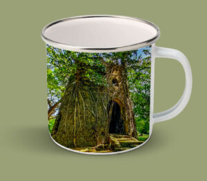 Enamel Mugs 17oz ( Tobago ) Buccoo Sugar Mill