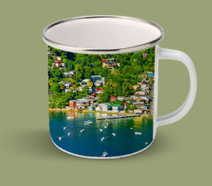 Enamel Mugs 17oz ( Tobago ) Charlotteville