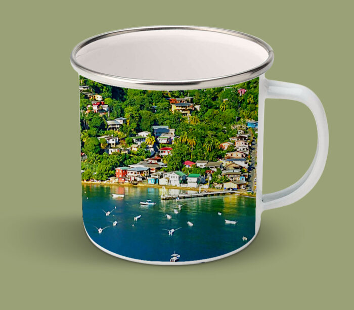 Enamel Mugs 17oz ( Tobago ) Charlotteville