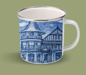 Enamel Mugs 17oz ( Digital Art ) Knowsley