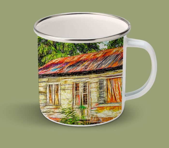 Enamel Mugs 17oz ( Digital Art ) St. James House