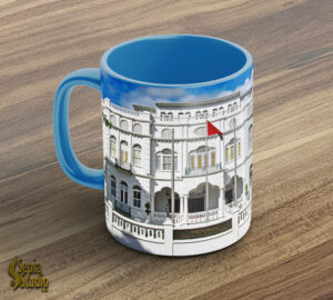 Ceramic Mug 11oz ( Mag 7 ) White Hall