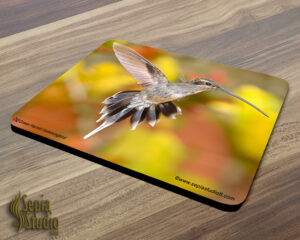 Mousepad ( Hummingbird ) Green Hermit