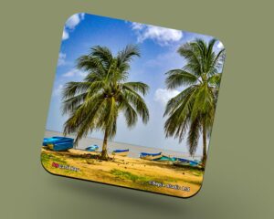 Corkback Coaster (Seascape) Carli Bay