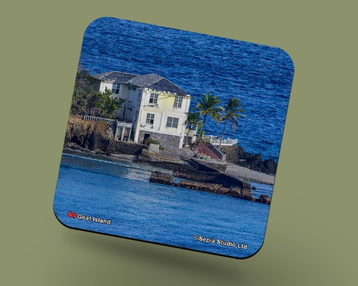 Corkback Coaster (Tobago) Goat Island