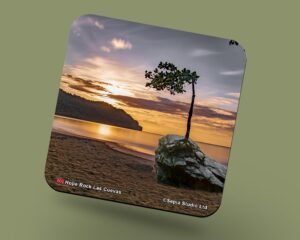 Corkback Coaster (Seascape) Hope Rock Las Cuevas
