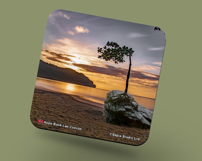 Corkback Coaster (Seascape) Hope Rock Las Cuevas