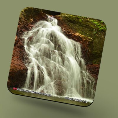 Corkback Coaster (Waterfall) Parlatuvier Waterfall Tobago