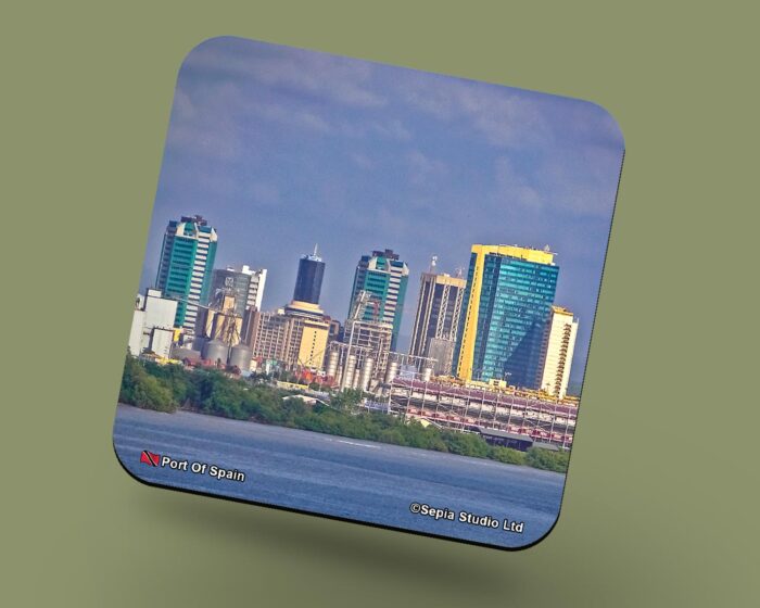 Corkback Coaster (Architechture) Port Of Spain Trinidad