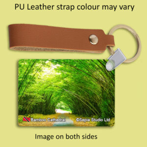 Key Ring Metal Bamboo Cathedral
