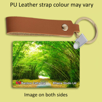 Key Ring Metal Bamboo Cathedral