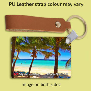 Key Ring Metal Englishman's Bay (Tobago)