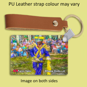Key Ring Metal Fancy Sailor